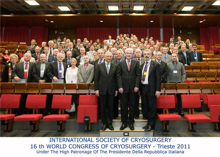 The 16th World Congress of International Society of Cryosurgery